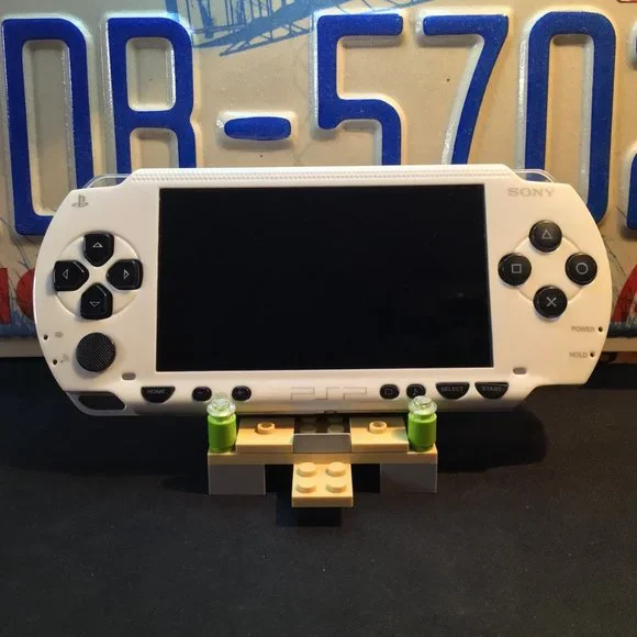 Sony PSP 1001 ALL BLACK (NOT white) Charger & Games Installed - Picture 2 of 12